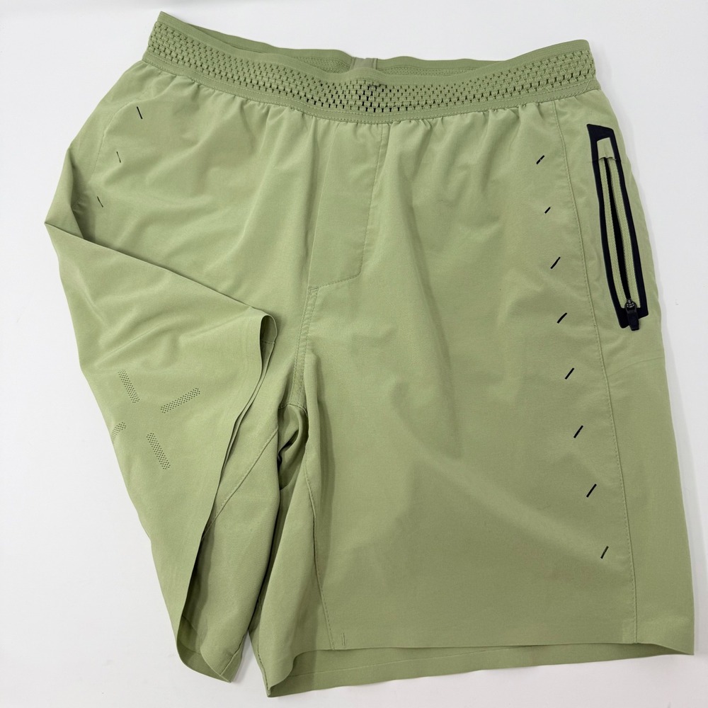 Ten Thousand Mens The Session Short 7"‎ Inseam Sage Green Size Small TTSH004V2